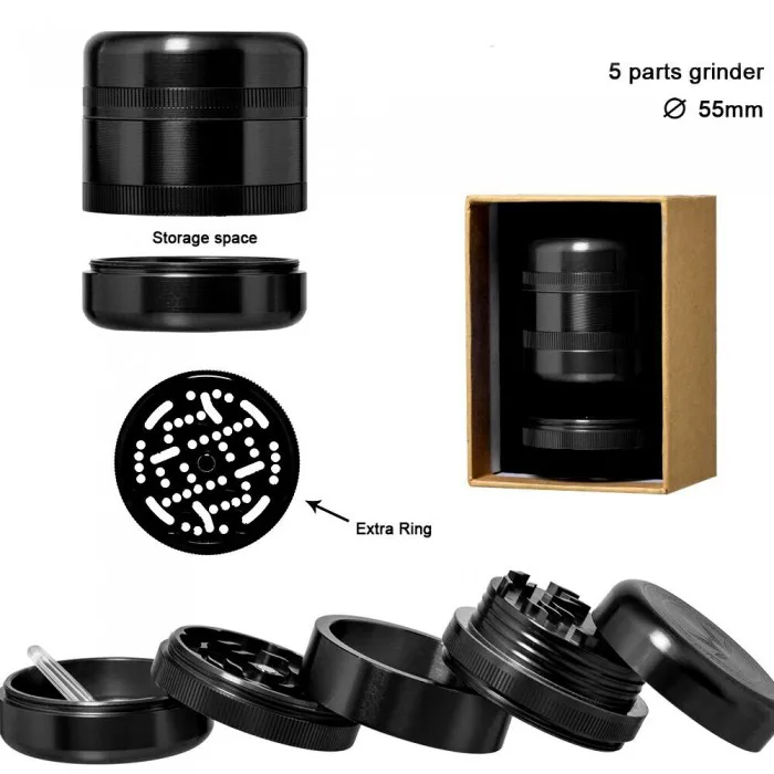 Ґріндер металевий Grace Glass | Grinder - American Style 5part d: 55mm
