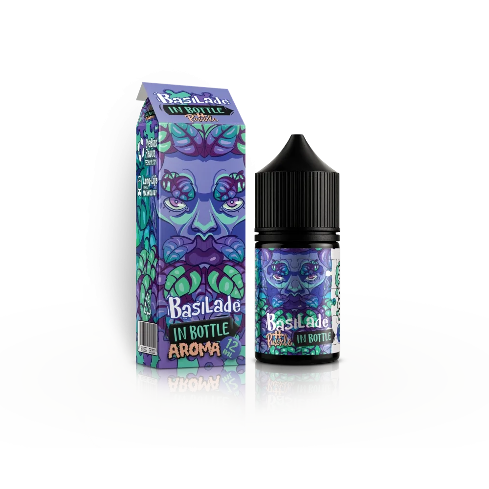 Набір In Bottle Salt Puzzle 30 ml 50mg Basilade (Базиліковий лимонад)