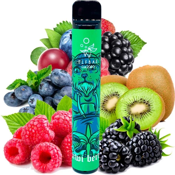 Elf Bar Lux 2000 Kiwi Berry (Ківі Ягоди)