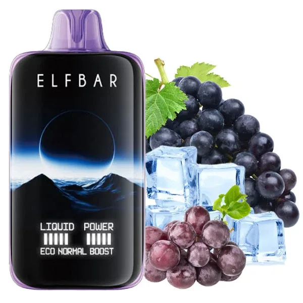 Elf Bar MoonNight 40000 Grape Ice (Виноград Лід)