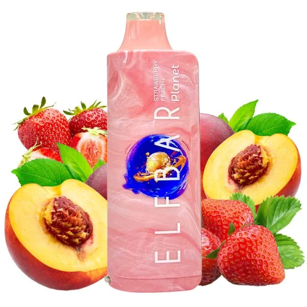 Elf Bar Planet 25000 Strawberry Peach + (Полуниця Персик +)