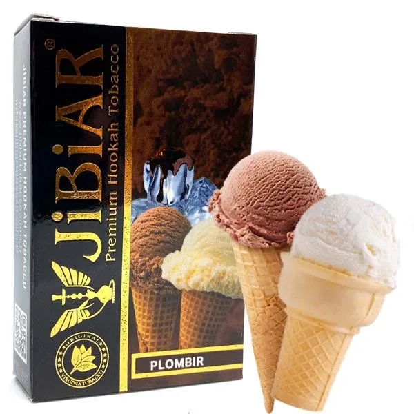 Тютюн Jibiar 50g Plombir (Пломбір)
