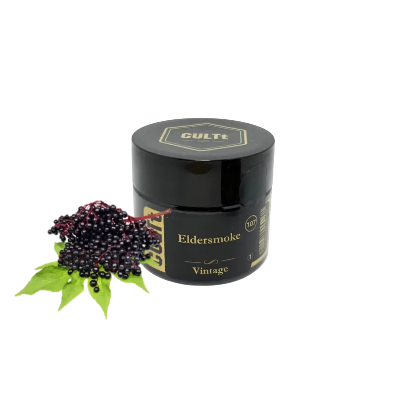 Тютюн CULTt Vintage V107 60g Eldersmoke (Бузина Лайм Лід Апельсин)
