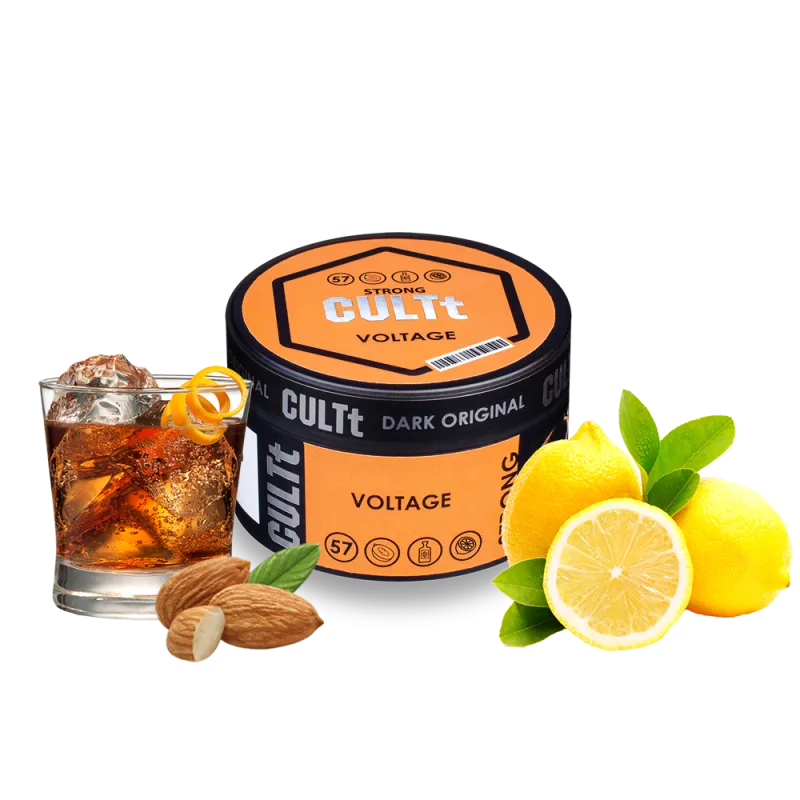 Тютюн CULTt Strong DS57 100g Voltage (Амаретто Лимон Диня)