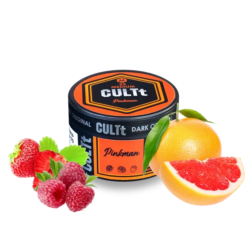 Тютюн CULTt Medium M22 100g Pinkman (Полуниця Грейпфрут Малина)