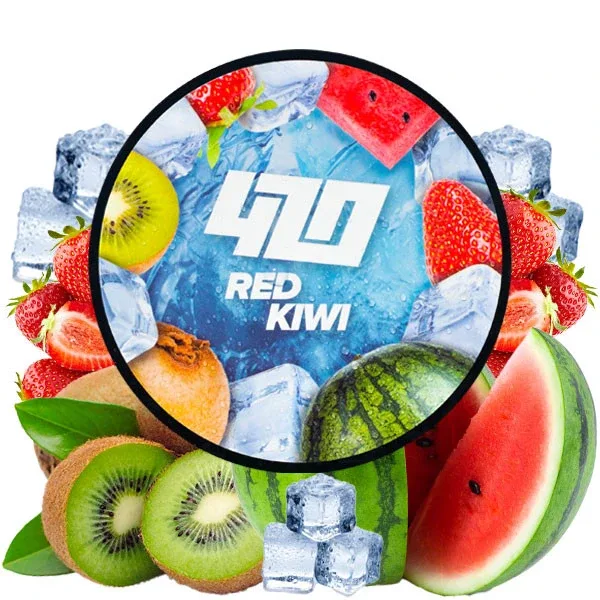Тютюн 420 Classic Frost Line 100gr Red Kiwi (Червоне Ківі)