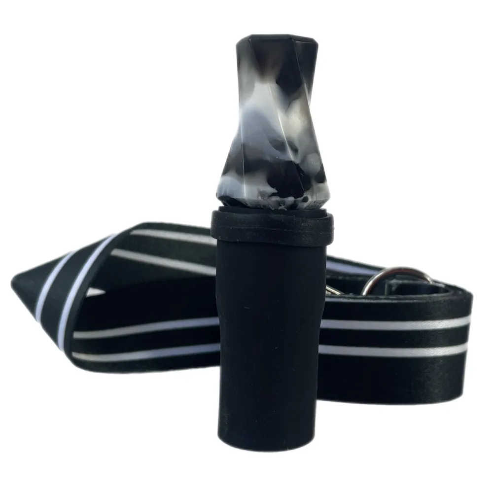 Персональний мундштук для кальяну VantaBlack Tornado White