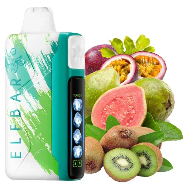 Elf Bar 30000 Ice King Kiwi Passion Fruit Guava (Ківі Маракуя Гуава)