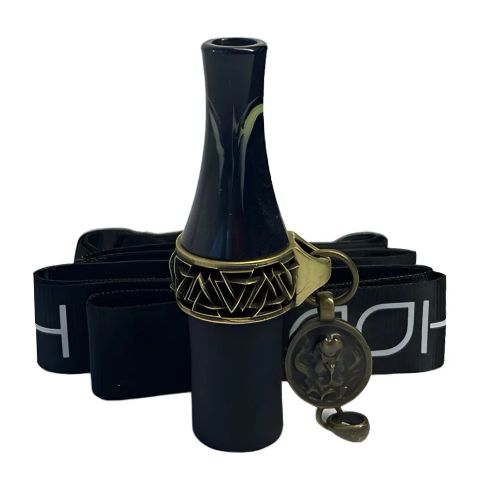 Персональний Мундштук для кальяну Glow Spire Black Green 1