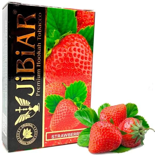 Тютюн Jibiar 50g Strawberry (Полуниця)