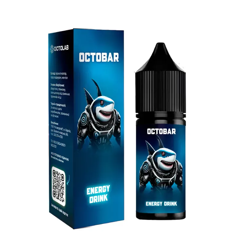 Набір Octobar NFT 15 мл 50 мг Energy Drink (Енергетик)