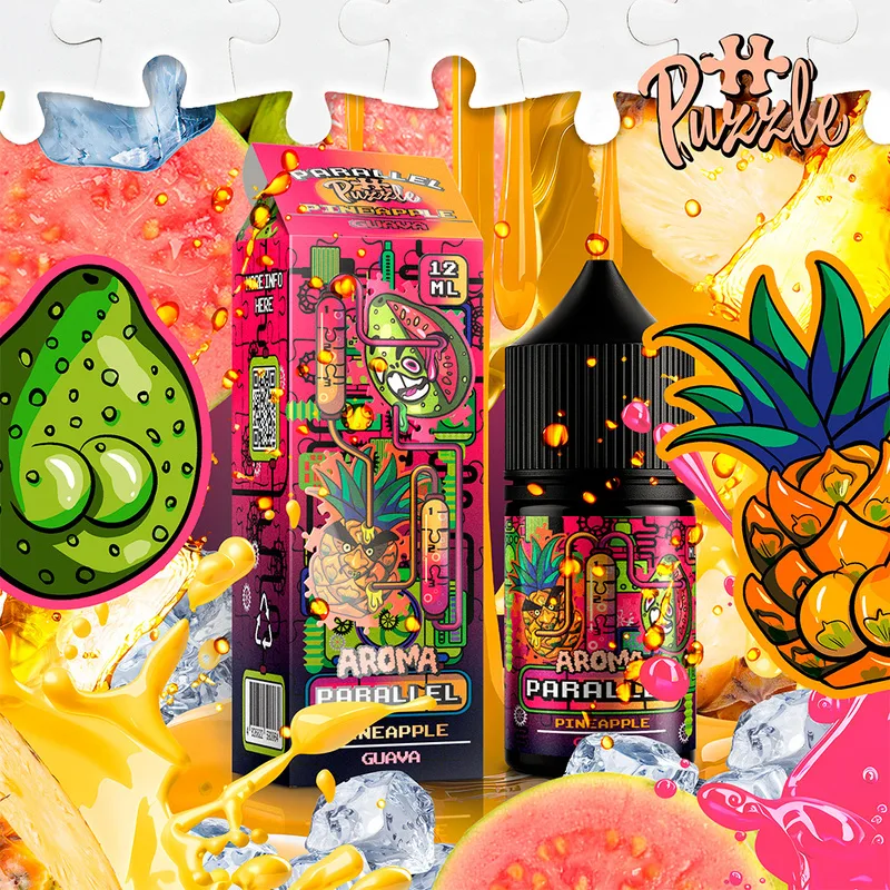 Набір In Bottle Parallel 30 ml 50mg Pineapple Guava (Ананас Гуава)