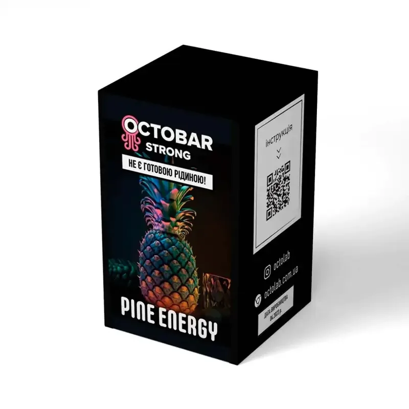 Набір Octobar Strong 30 мл 50 мг Pine Energy (Ананас Енергетик)