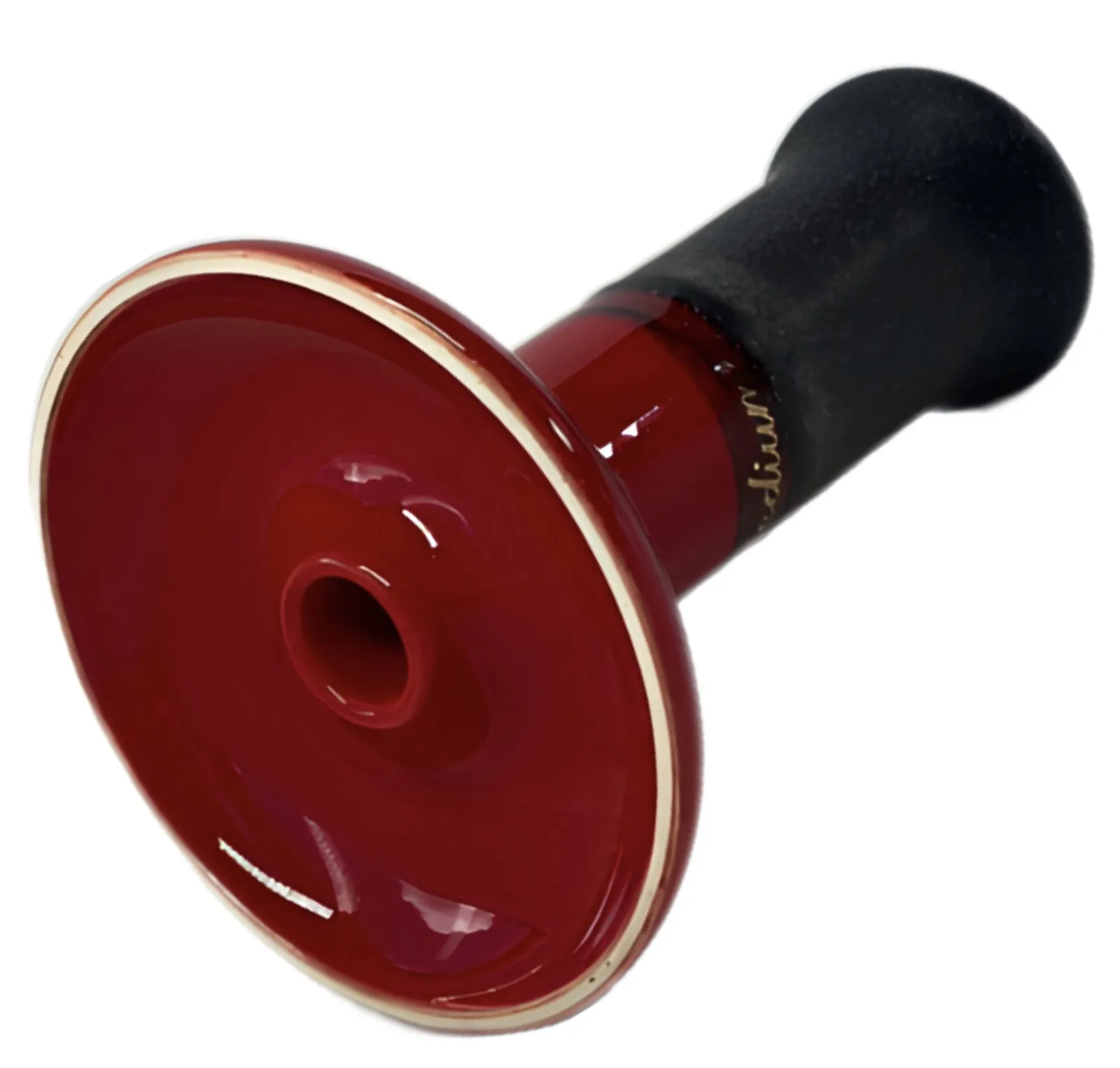 Чаша для кальяну 2х2 Bomb Phunnel Glaze Red/Black 2