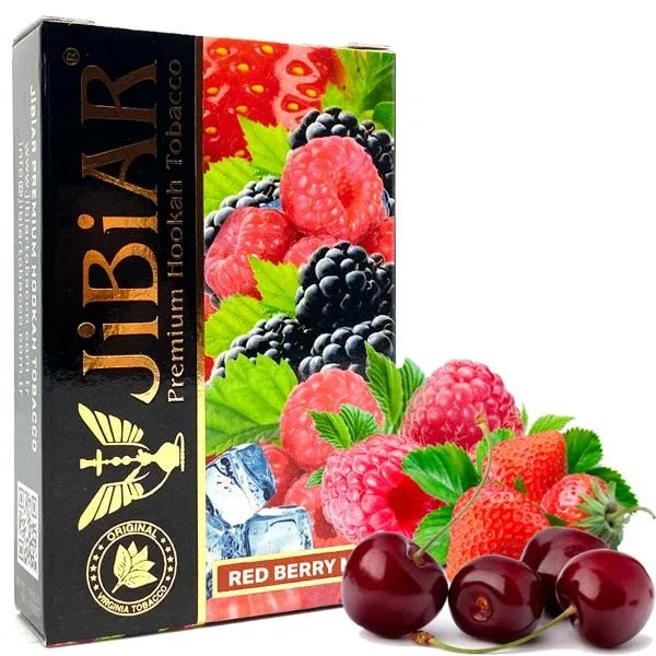 Тютюн Jibiar 50g Red Berry Mix (Червоні Ягоди Мікс)