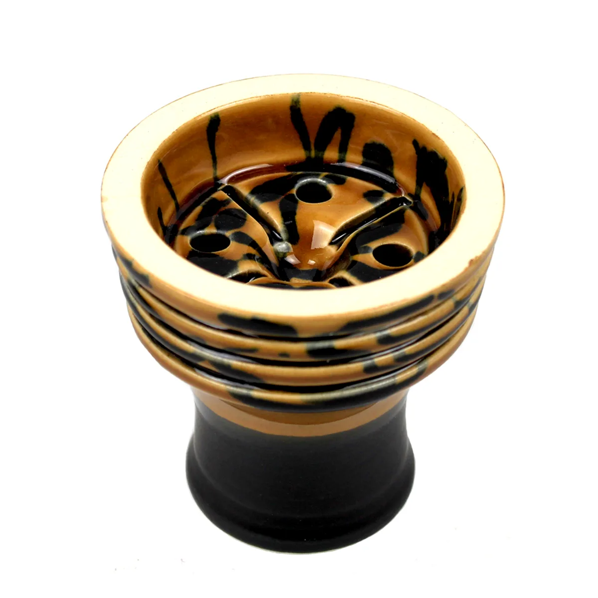 Чаша для кальяну Sweet Bowls Unika Glaze Yellow 2