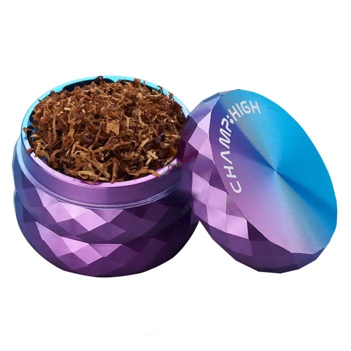 Гріндер алюмінієвий Champ C. HIGH COLOR DUO 53 MM ALU GRINDER DL6 4