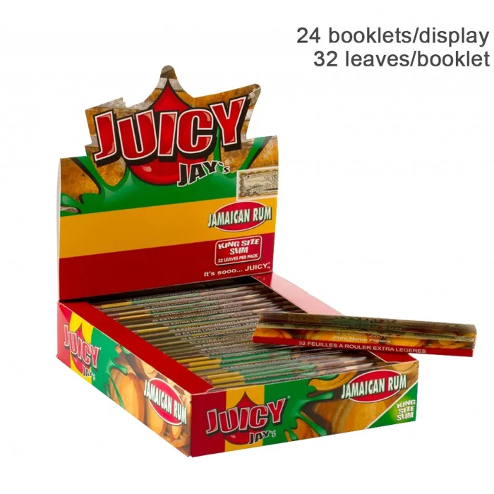 Папір для самокруток King Size Juicy Jays Jamaican Rum