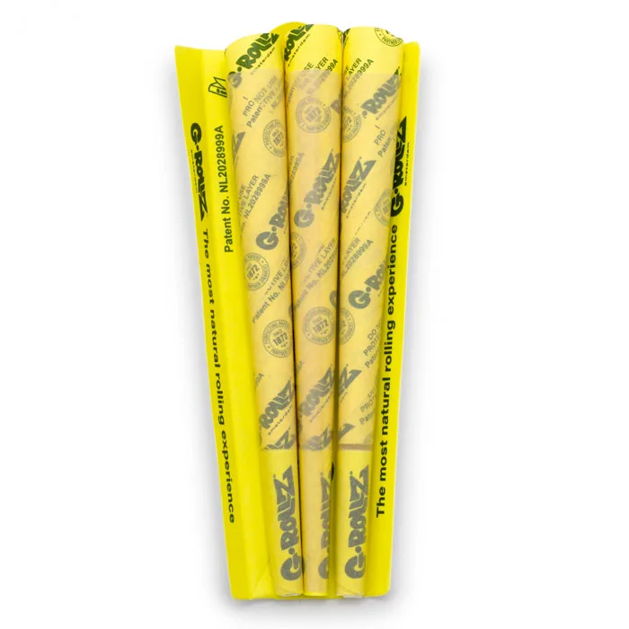Конус G-ROLLZ Banksy's Graffiti - Bamboo Unbleached 4