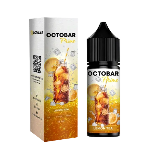 Набір Octobar Prime 15 мл 50 мг Lemon Tea (Лимонний чай)