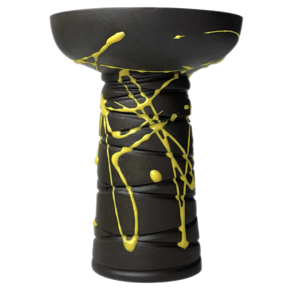Чаша для кальяну Gusto Bowls Classic Phunnel Glaze Yellow