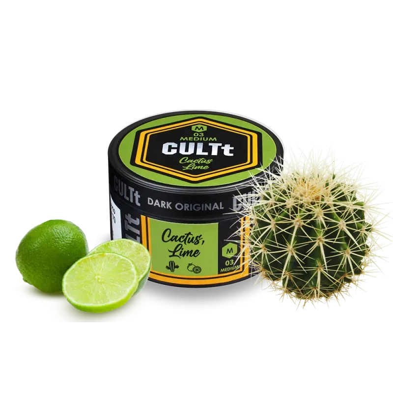 Тютюн CULTt Medium M03 100g Cactus Lime (Кактус Лайм)