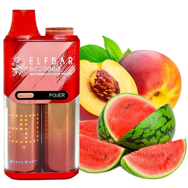 Elf Bar BC 20000 Watermelon Sour Peach (Кавун Кислий Персик)