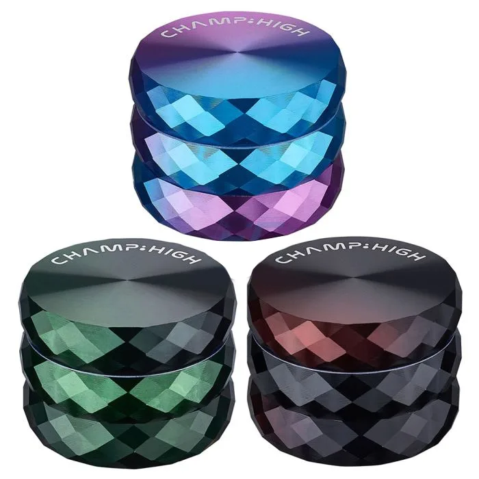 Гріндер алюмінієвий Champ C. HIGH COLOR DUO 53 MM ALU GRINDER DL6 2