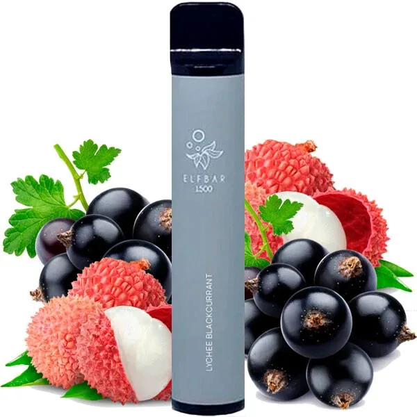 Elf Bar 1500 Lychee Blackcurrant (Лічі Чорна Смородина)