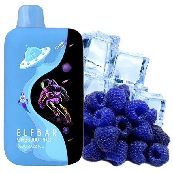 Elf Bar 33000 GH Pro Blue Razz Ice (Блакитна Малина Лід)
