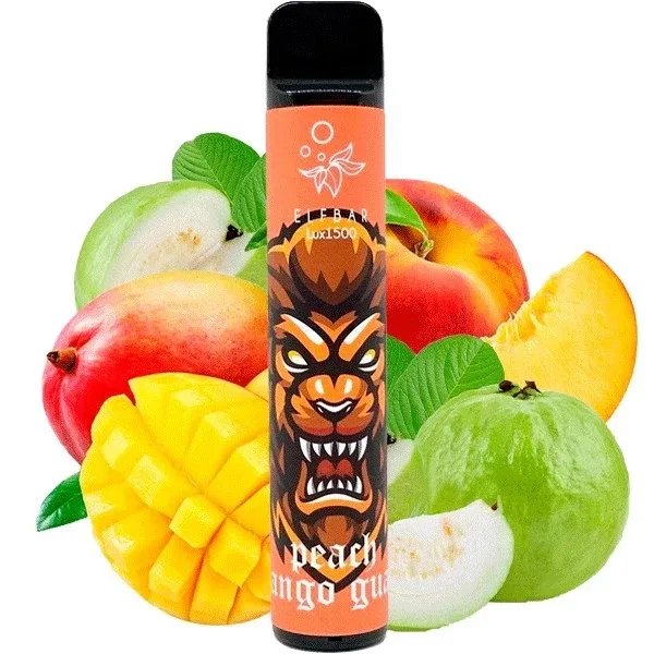Elf Bar Lux 1500 Peach Mango Guava (Персик Манго Гуава)