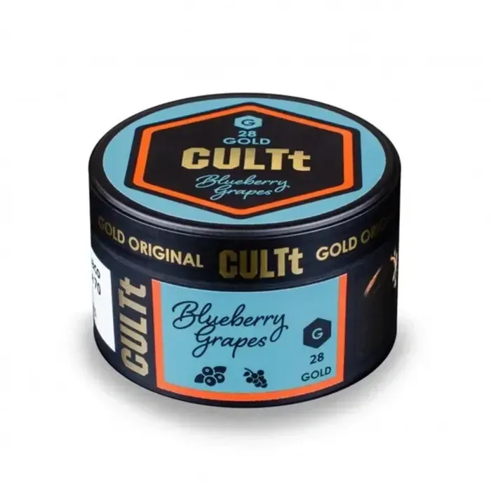 Тютюн CULTt Gold C28 100g Blueberry Grapes (Чорниця Виноград)