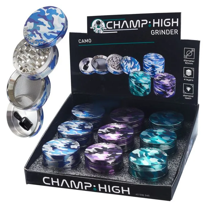 Гріндер металевий Champ CHH THE CAMO GRINDER 50MM 4