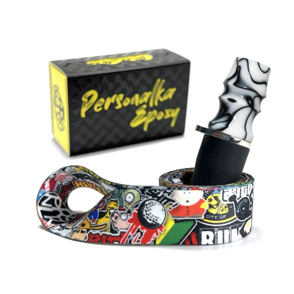 Персональний мундштук для кальяну PERSONALKA Epoxy Twice Stickers