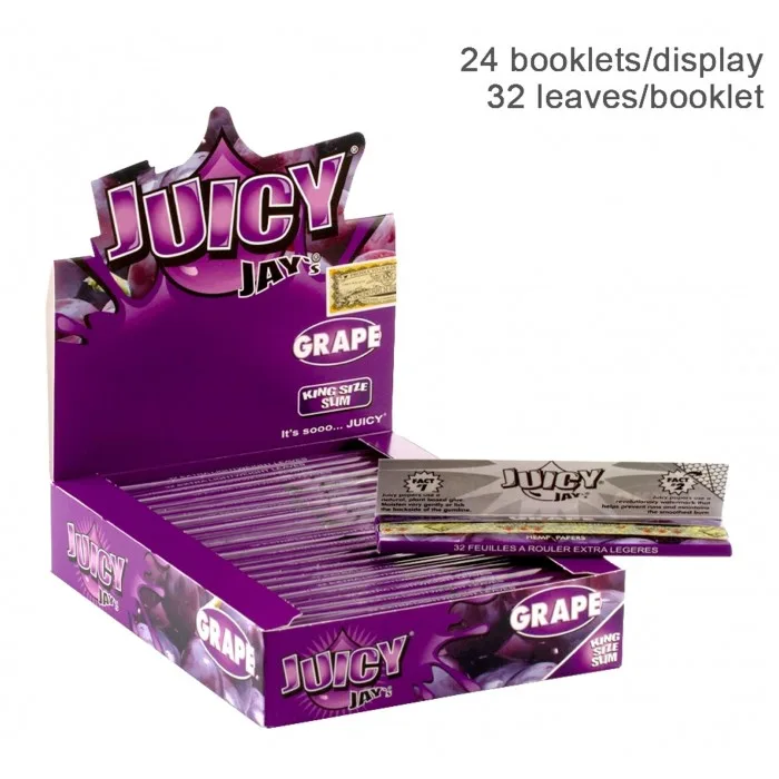 Папір для самокруток King Size Juicy Jays Grape