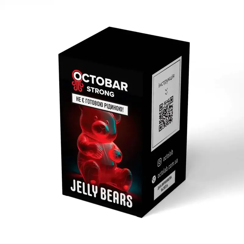 Набір Octobar Strong 30 мл 50 мг Jelly Bears (Желейні ведмедики)