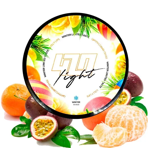 Тютюн 420 Light 100gr Цитрусовий пунш