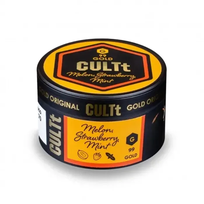 Тютюн CULTt Gold C99 100g Melon Strawberry Mint (Диня Полуниця М'ята)
