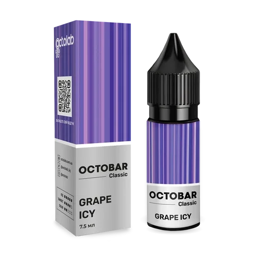 Набір Octobar Classic 15 мл 50 мг Grape Ice (Виноград Холод)