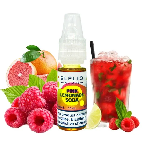 Рідина Elf Liq 10 мл Pink Lemonade Soda (Рожевий Лимонад Сода)