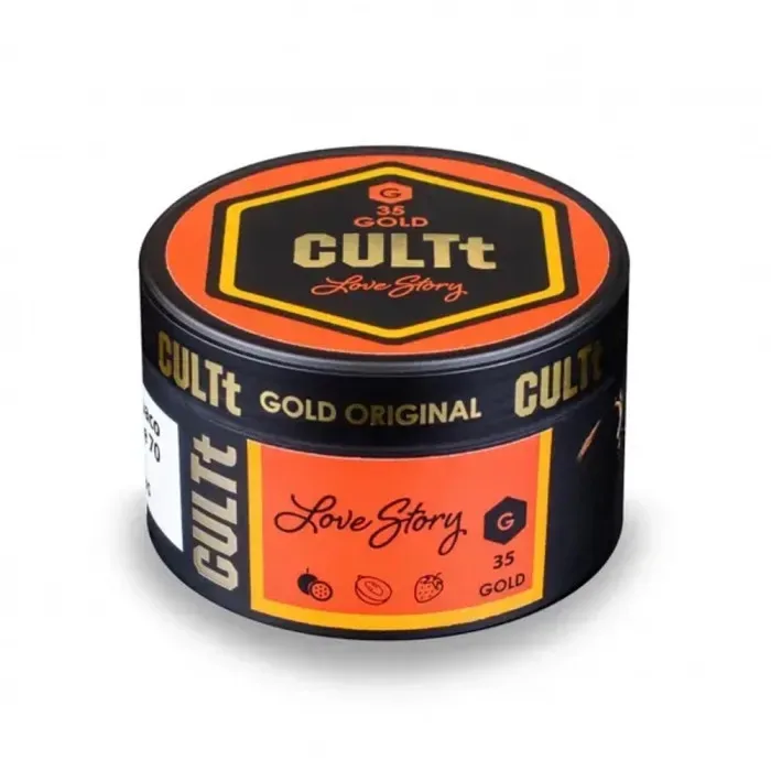 Тютюн CULTt Gold C35 100g Love Story (Маракуя Диня Полуниця)