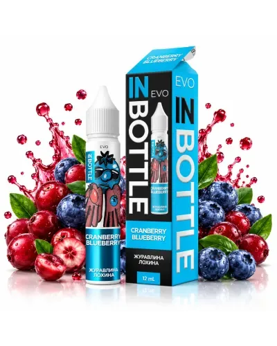 Набір In Bottle Evo 30 ml 50mg Cranberry Blueberry (Журавлина Чорниця)