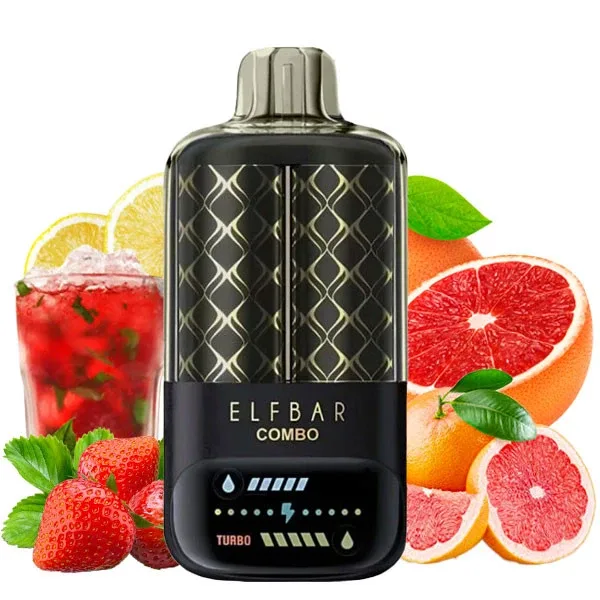 Elf Bar Combo 25000 Pink Lemonade + Grapefruit (Рожевий Лимонад + Грейпфрут)
