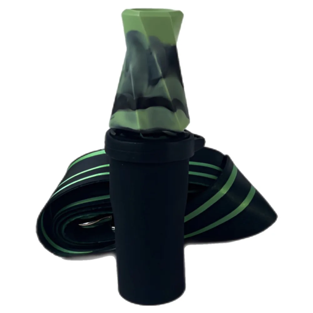 Персональний мундштук для кальяну VantaBlack Tornado Green
