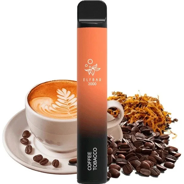 Elf Bar 2000 Coffee Tobacco (Кава Тютюн)