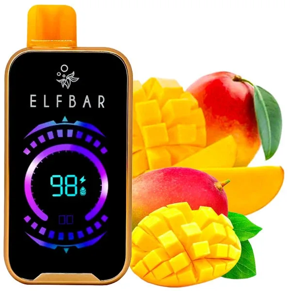 Elf Bar Raya D2 20000 Double Mango (Подвійне Манго)