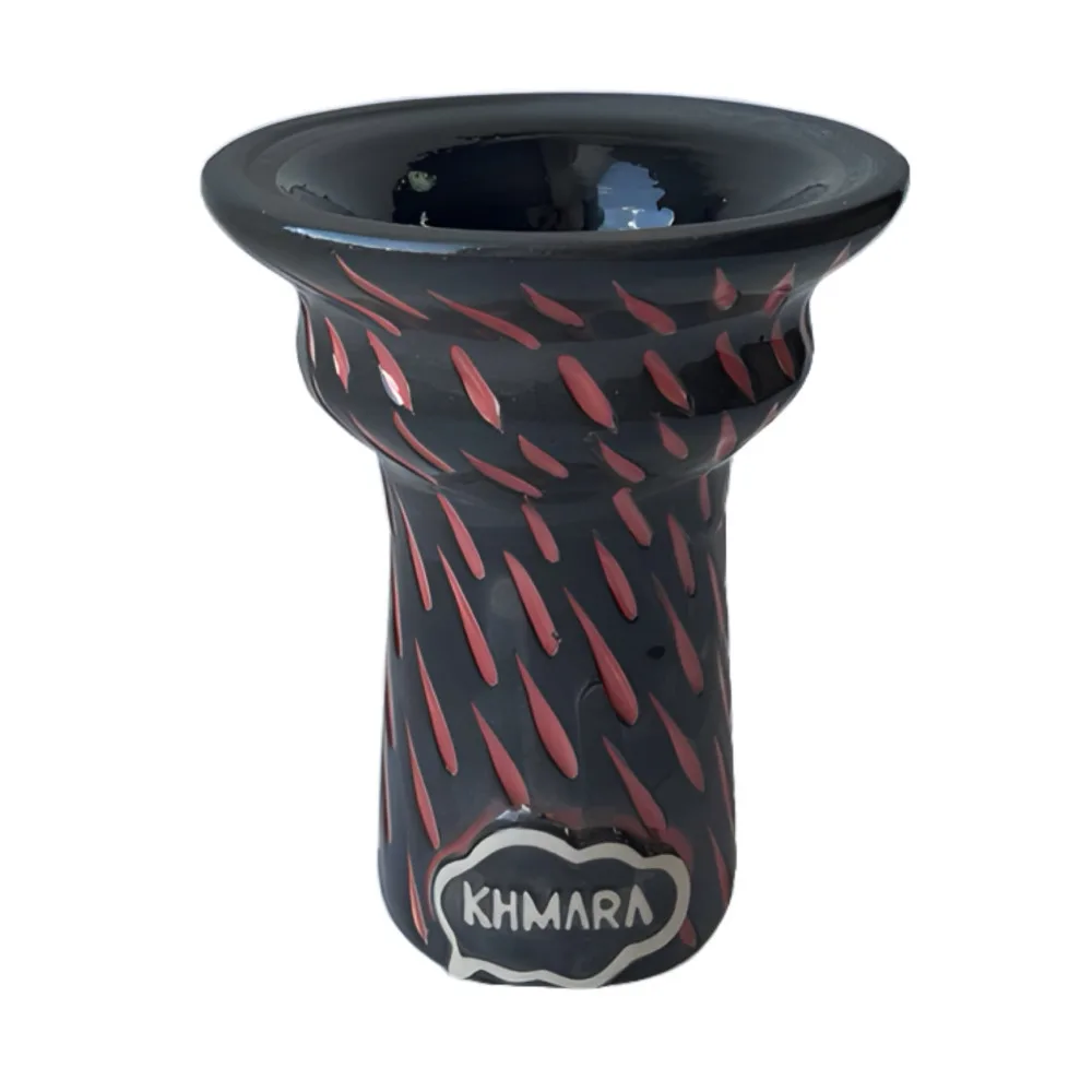 Чаша для кальяну Khmara Tulipa-D Black Beam Red