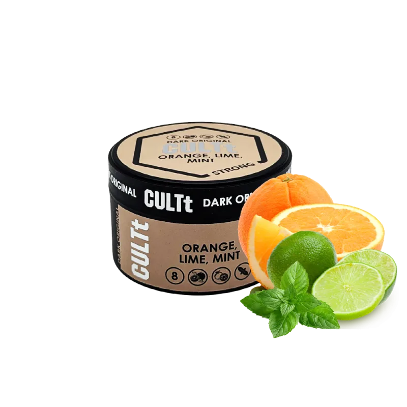 Тютюн CULTt Strong DS08 100g Orange Lime Mint (Апельсин Лайм М'ята)