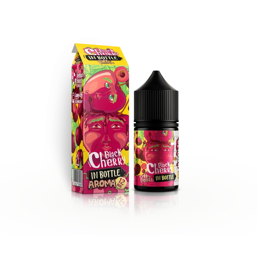 Набір In Bottle Salt Puzzle 30 ml 50mg Black Cherry (Чорна вишня)