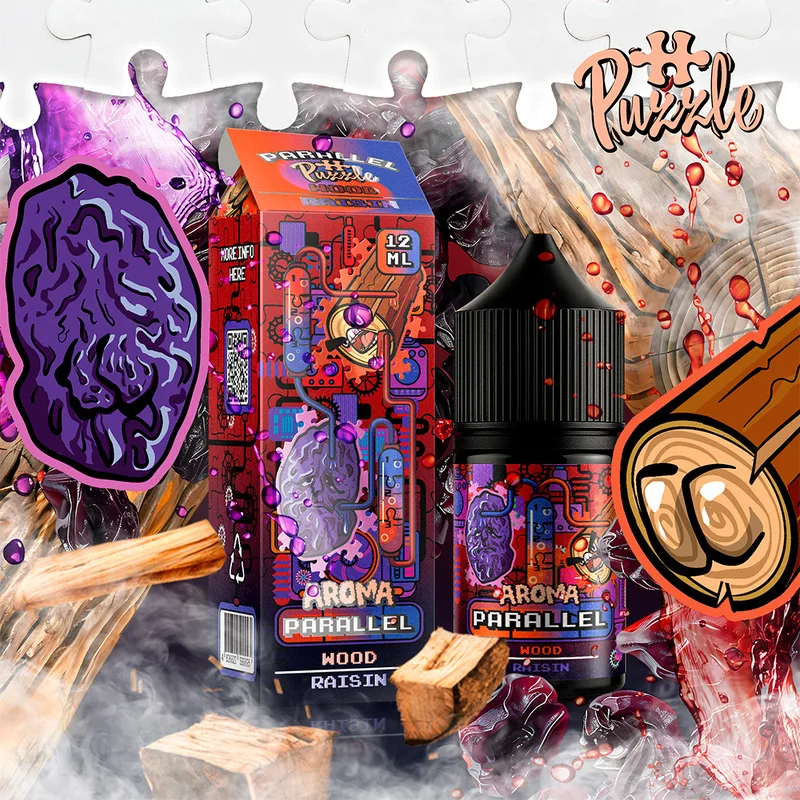 Набір In Bottle Parallel 30 ml 50mg Wood Raisin (Родзинки Дуб)